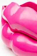 Kare Design Tischvase Vase Lips Pink 28cm | Pink 2