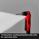 Einhell Akku-Winkelbohrmaschine TE-AD 18 Li - Solo | Rot 4