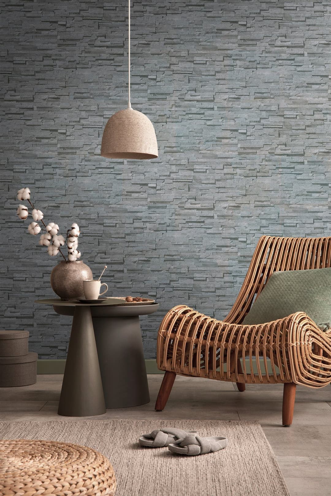 living walls Vliestapete Metropolitan Stories | Grau