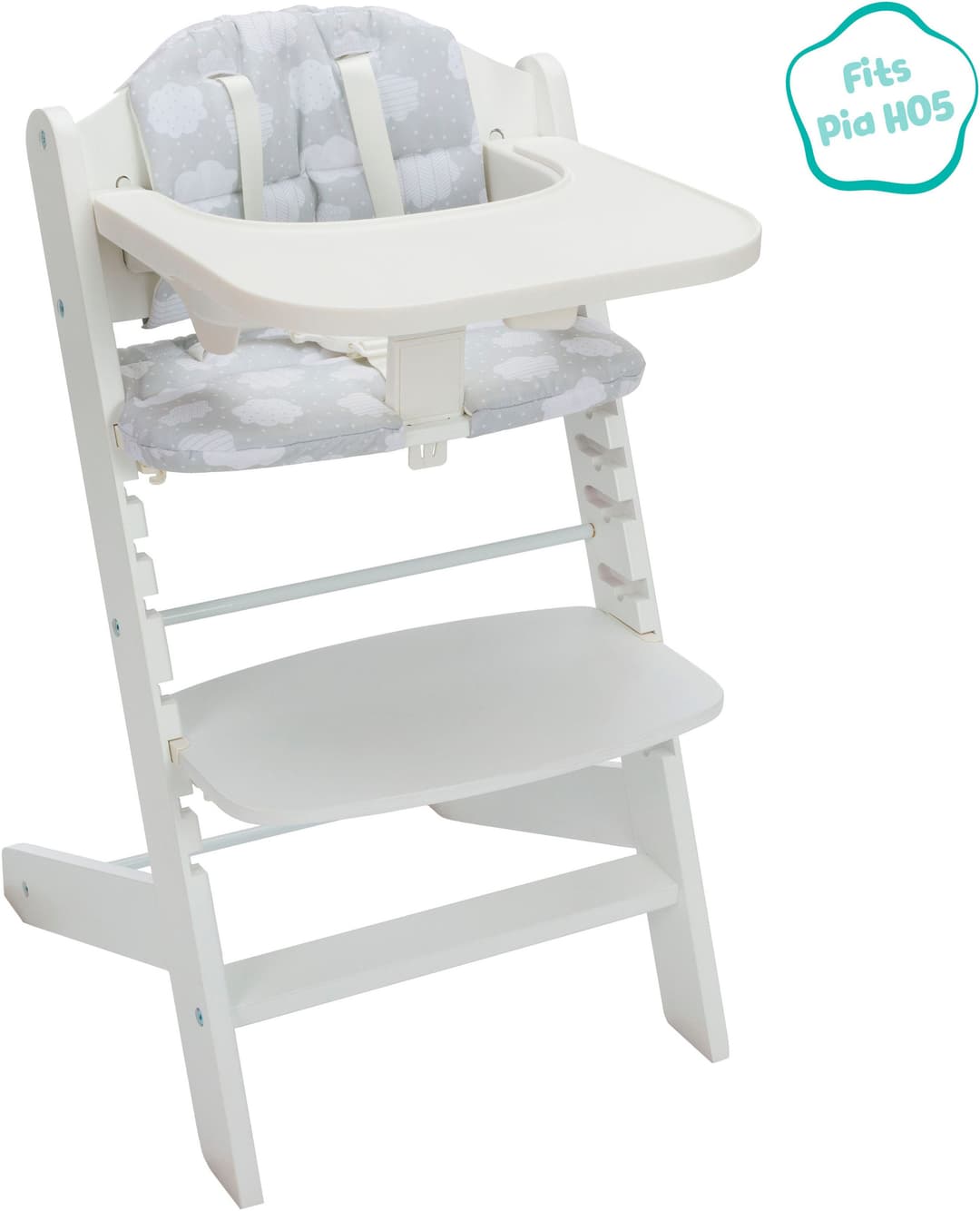 Fillikid Sitzauflage Wolke grau | Grau