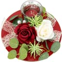 I.GE.A. Teelichthalter mit Glaseinsatz | Rot 2