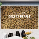 Wecon home Fußmatte Desert Pebble | Braun 3