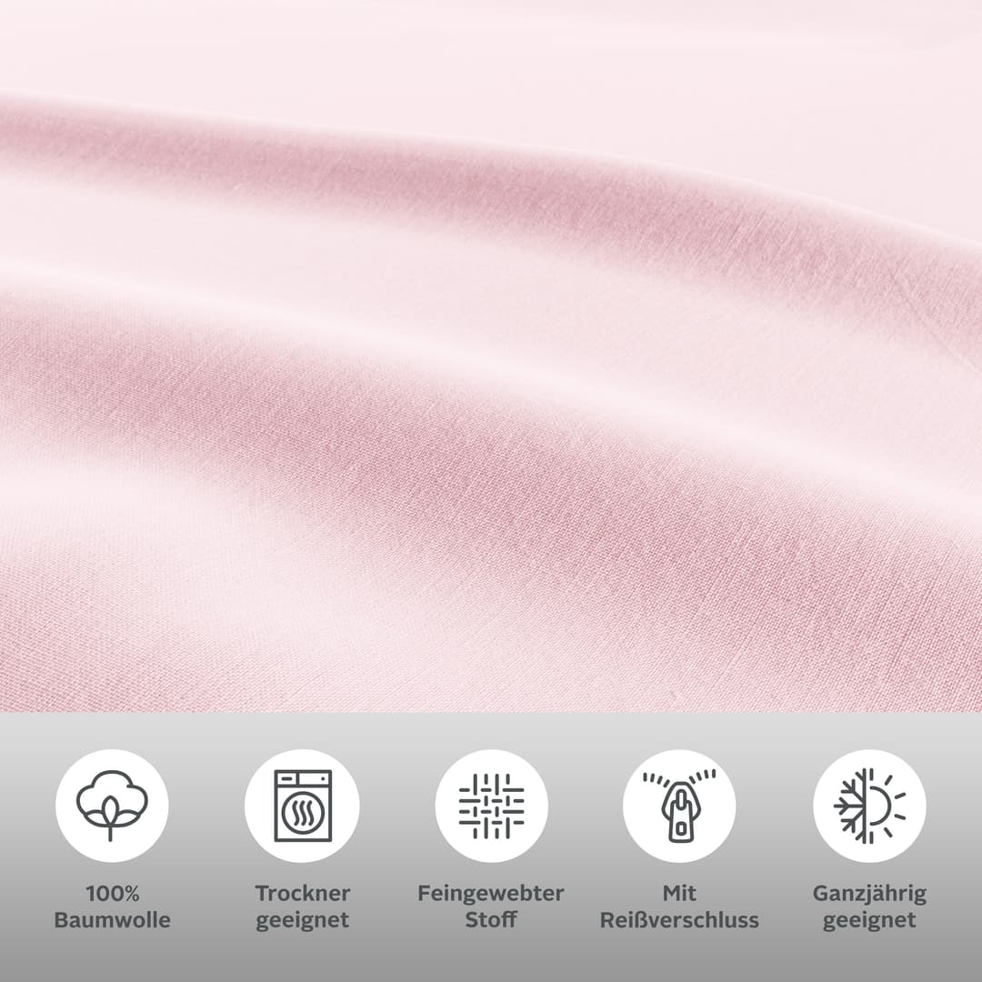 OTTO home Bettwäsche Luisa | Rosa