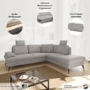 sit&more Wohnlandschaft Morris Jubi U-Form | Braun 3
