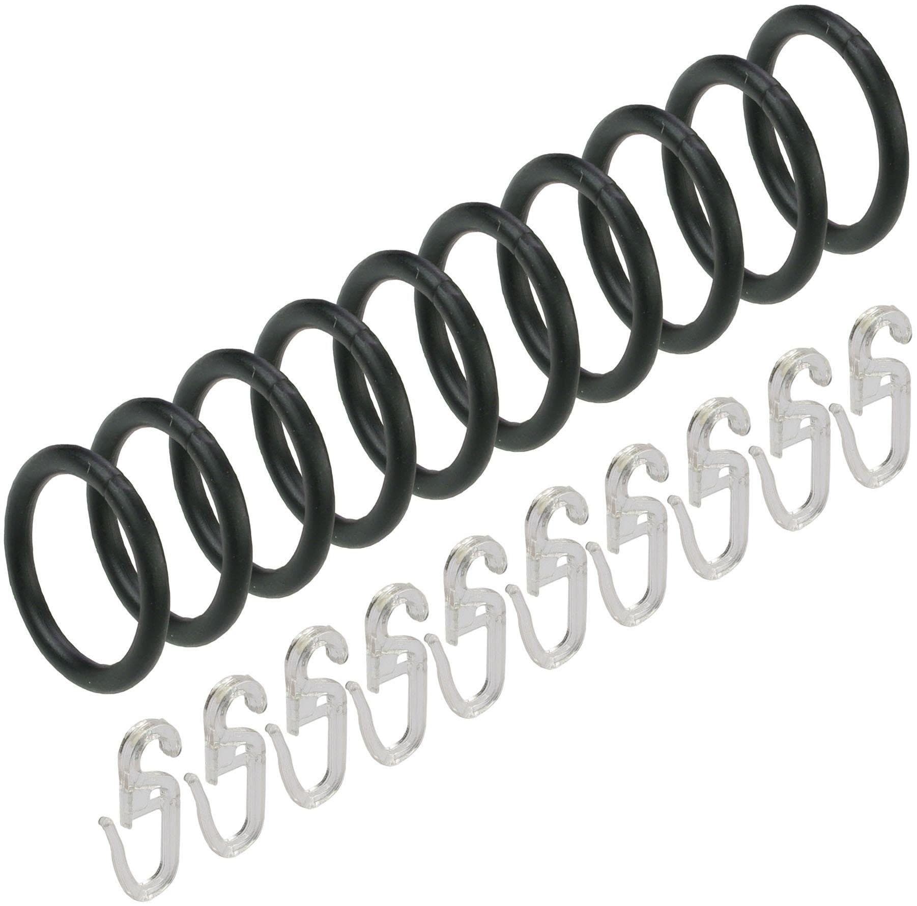 Liedeco Gardinenring Set | Schwarz