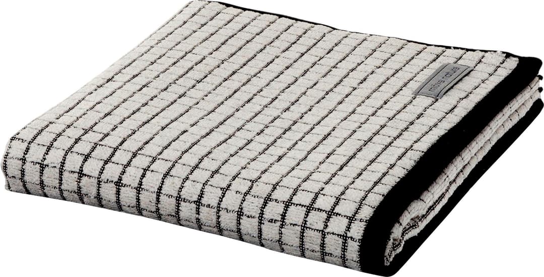 Möve Duschtücher Eden Kästchenstruktur | Beige