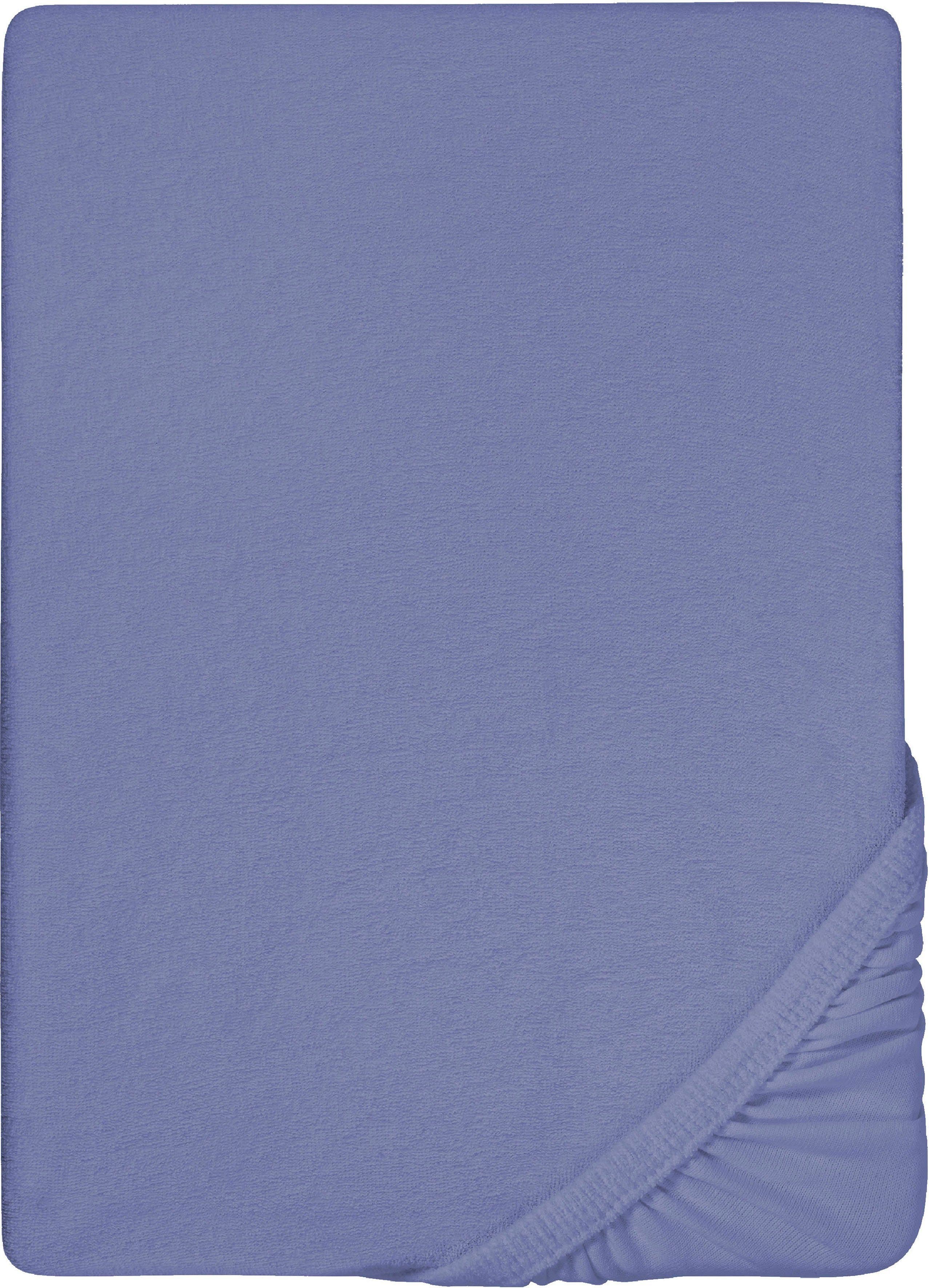 Biberna Spannbettlaken Pepe | Blau