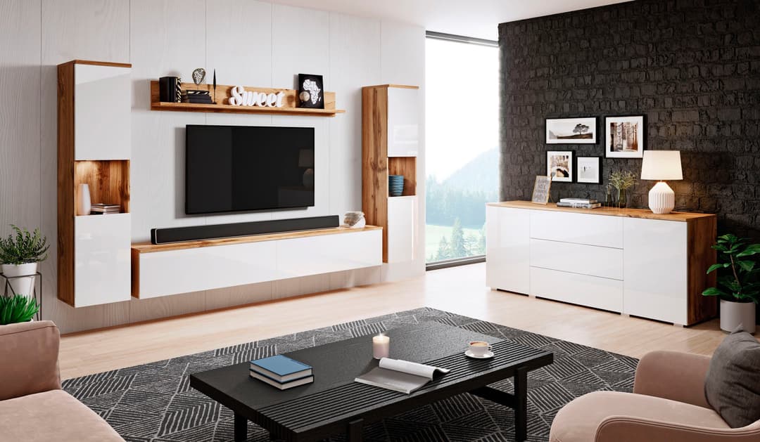 OTTO home Wohnwand PARIS | Holztöne
