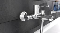 Schütte Laurana Wannenarmatur | Silber