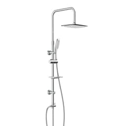 welltime Brausegarnitur FABIA | Silber