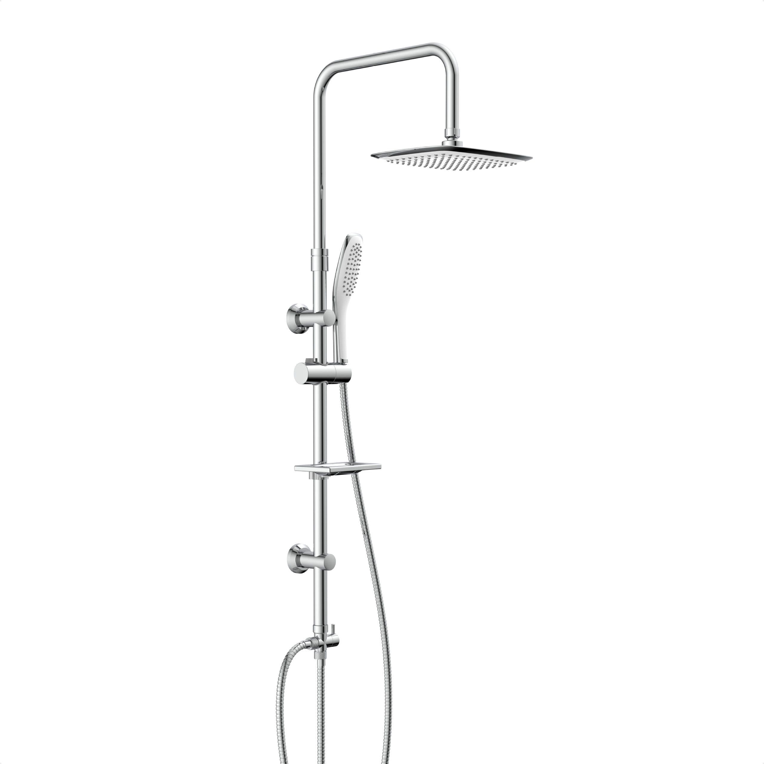welltime Brausegarnitur FABIA | Silber