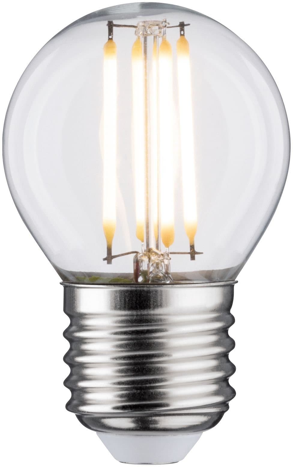 Paulmann LED-Filament 5er Pack 5W Tropfen E27 2700K klar | Transparent