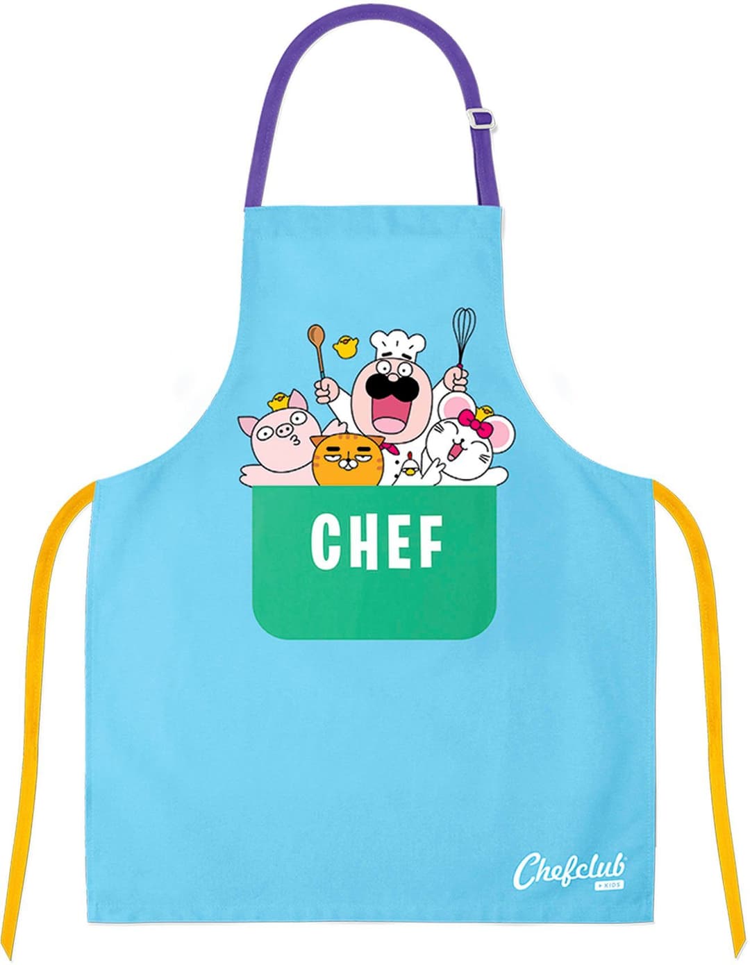 Chefclub Kochschürze für Kinder | Blau