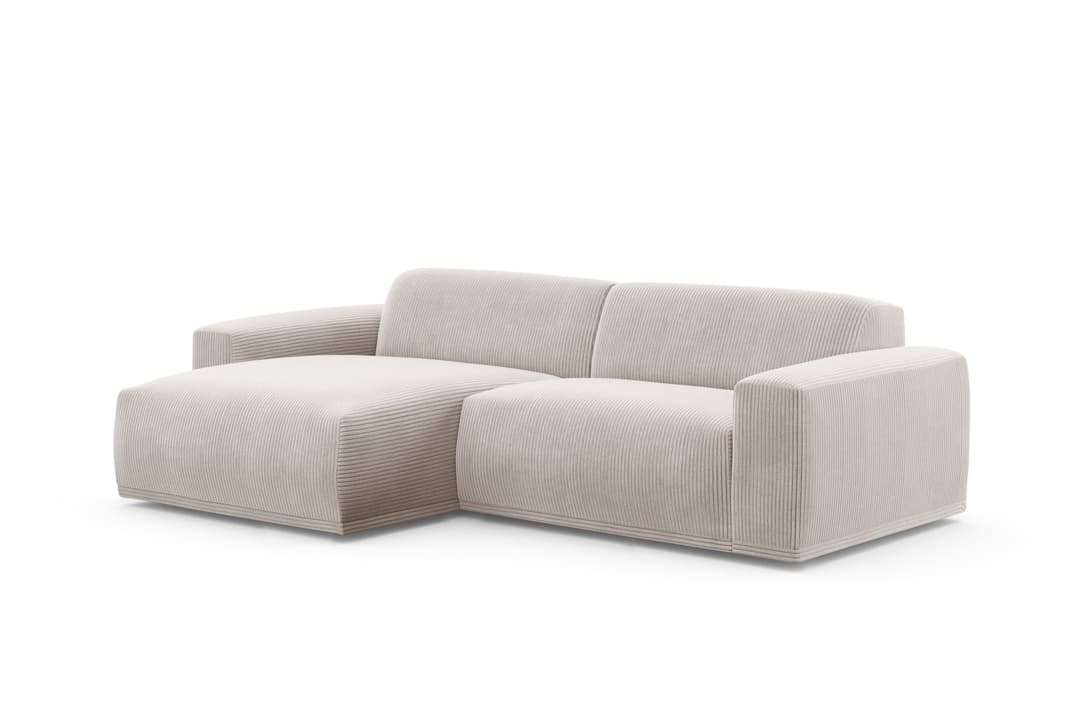 TRENDMANUFAKTUR Ecksofa Braga | Beige