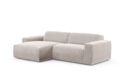 TRENDMANUFAKTUR Ecksofa Braga | Beige