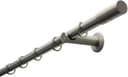 GARDINIA Gardinenstange Set Metall | Silber