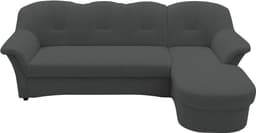 DOMO collection Ecksofa Flores Schlafsofa | Grau