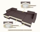 OTTO home Wohnlandschaft CASSI L-Form | Braun 4
