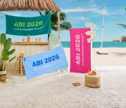 Egeria Strandtuch ABI 2026 | Türkis