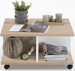 FMD Couchtisch Twin | Holztöne