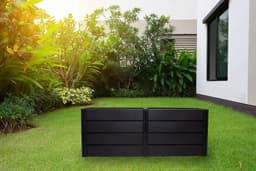 KHW Hochbeet Demeter XL - schmal | Schwarz