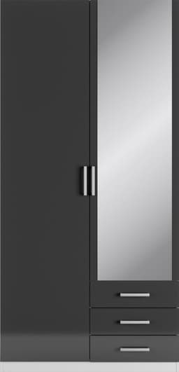priess Kleiderschrank Amsterdam | Schwarz