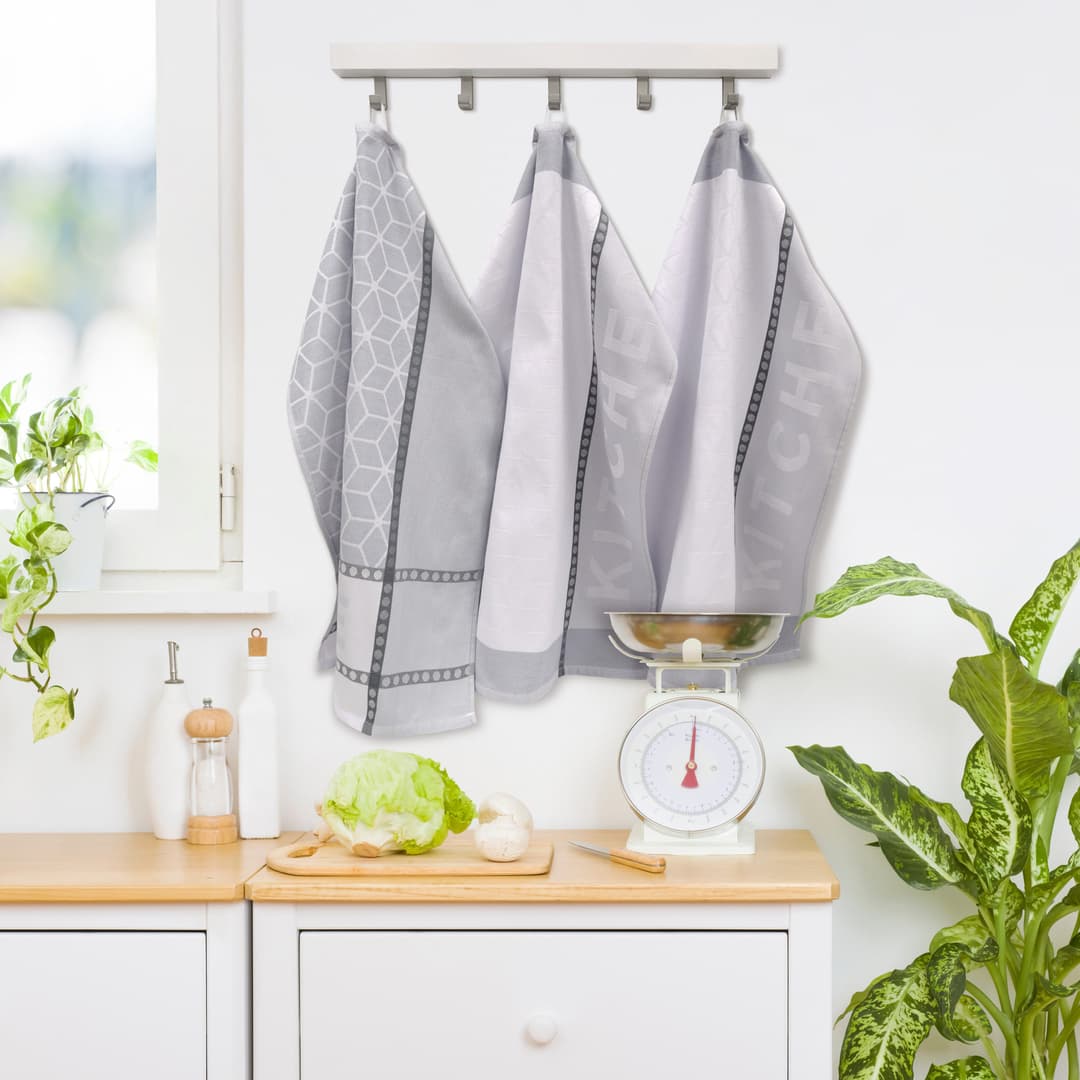 Dyckhoff HOME & KITCHEN Geschirrtuch | Grau