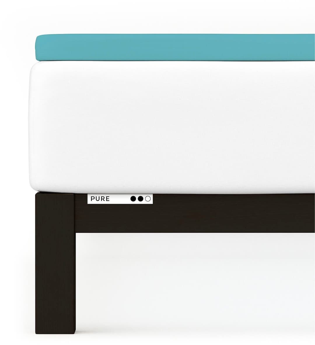 Schlafgut Spannbettlaken PURE TOPPER | Türkis