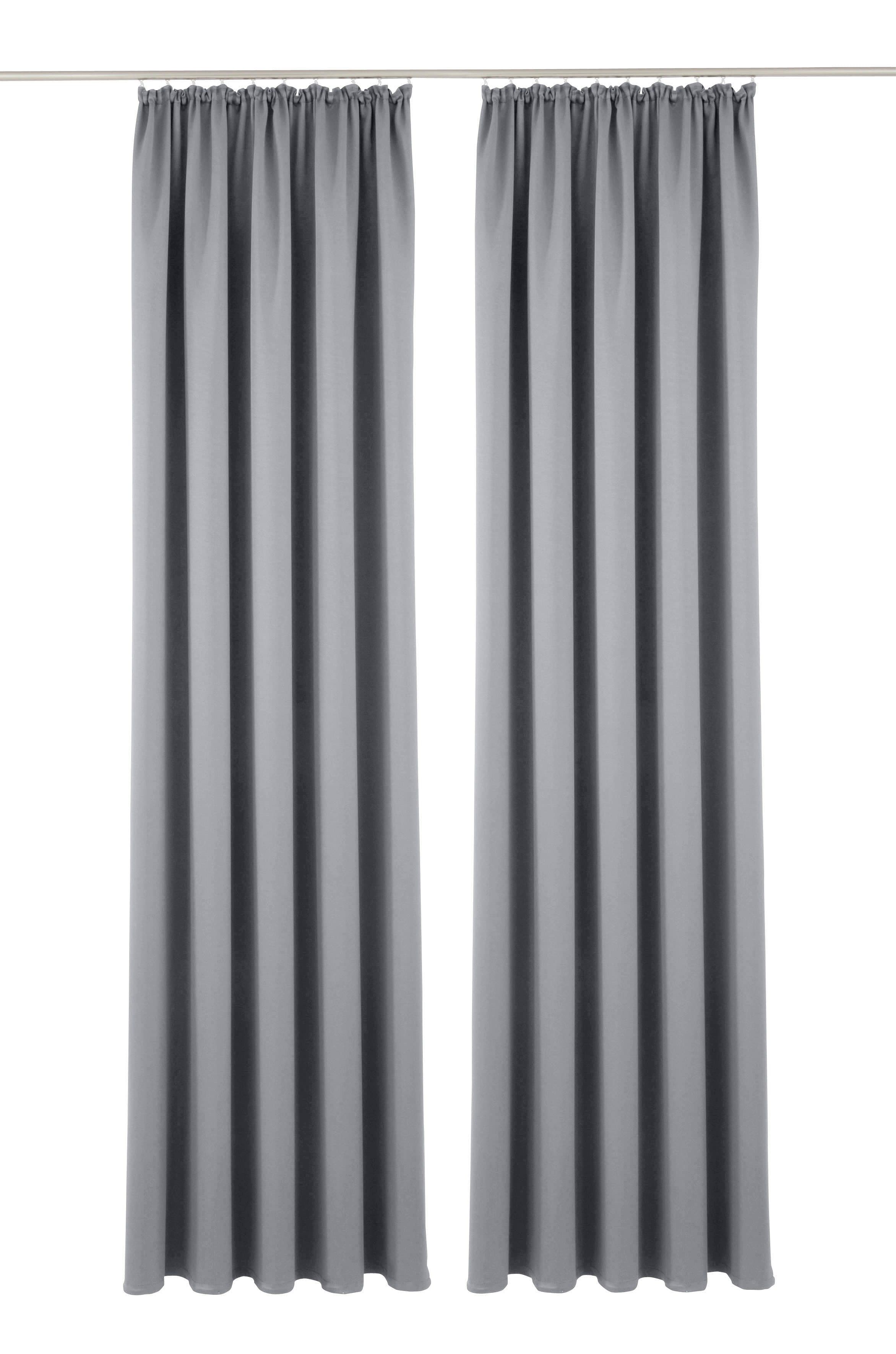 OTTO home Solana Verdunkelungsvorhang | Grau