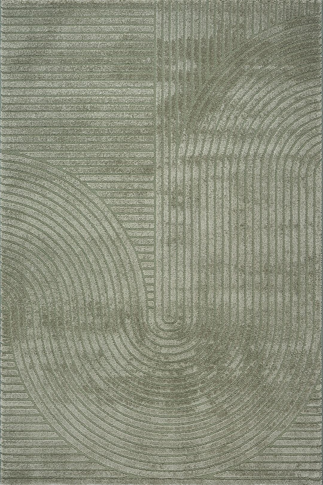 the carpet Teppich Everest | Grün