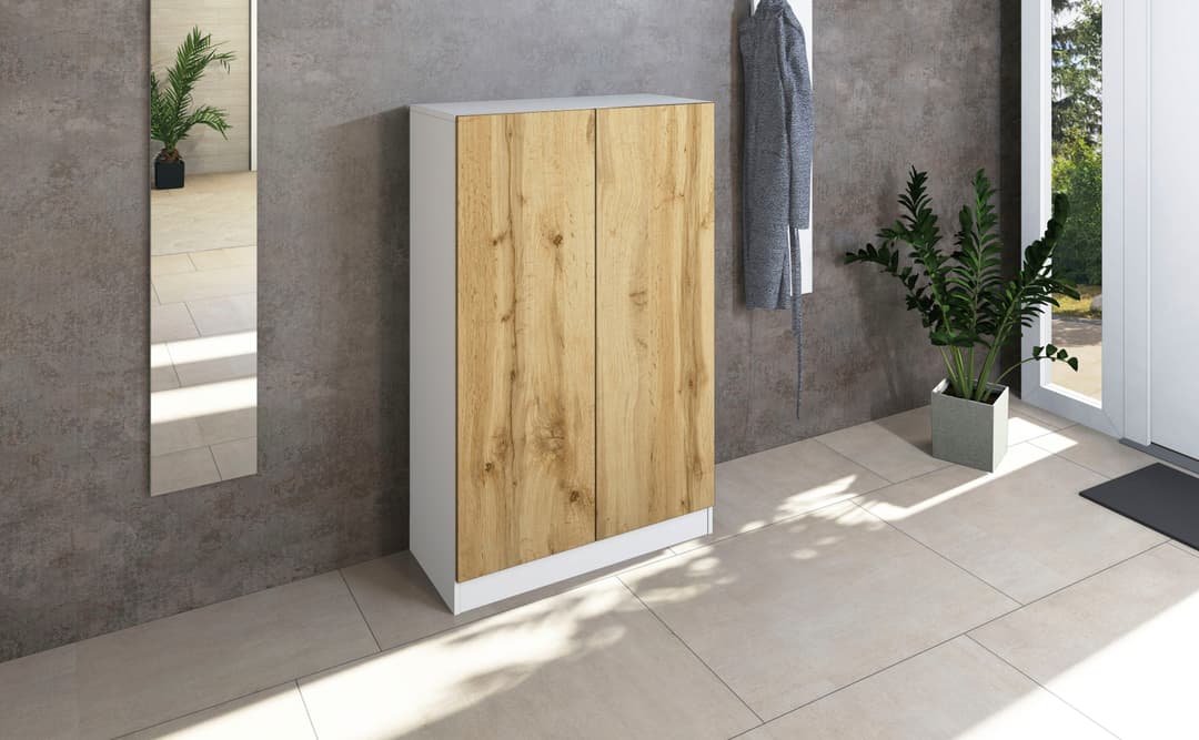 borchardt Möbel Schuhschrank Vaasa | Holztöne