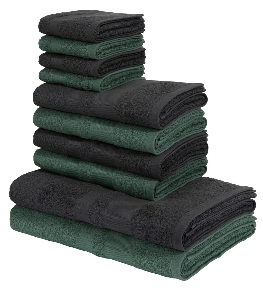 OTTO home Handtuch Set Vanessa | Grün