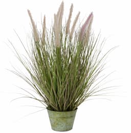 Kunstpflanze Fuchsschwanzgras | Grün