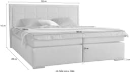 COLLECTION AB Boxspringbett Athena | Beige