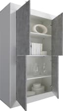 Home affaire Highboard Basic | Weiß