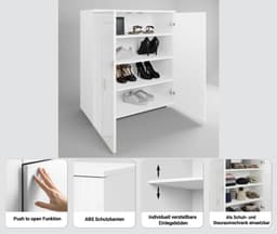 OTTO home Schuhkommode Paris | Weiß
