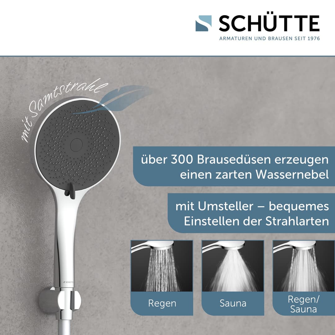 Schütte Handbrause CAPRI | Silber