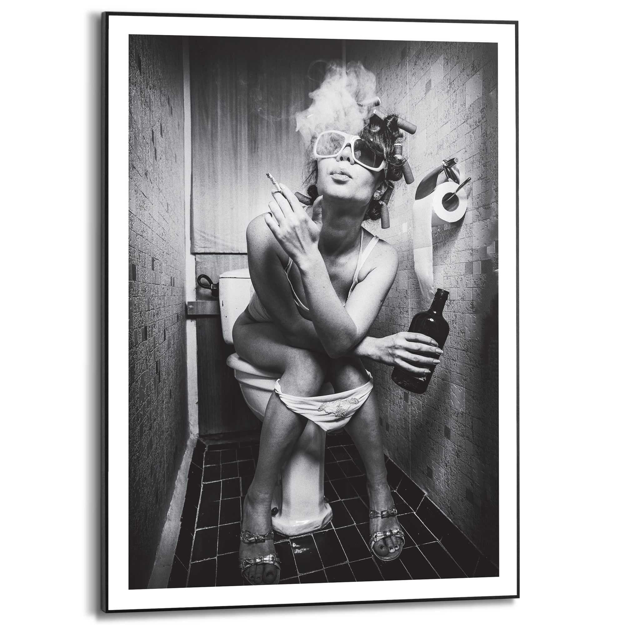 Reinders! Poster Toiletten Business | Schwarz