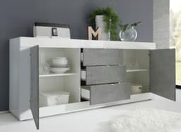 Home affaire Sideboard Basic | Weiß