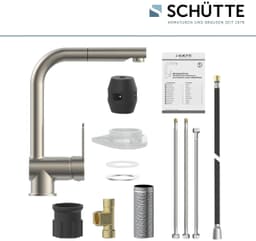 Schütte LONDON Spültischarmatur | Silber