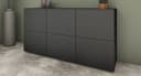 borchardt Möbel Sideboard Rova | Schwarz 3