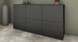 borchardt Möbel Sideboard Rova | Schwarz