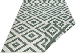 HANSE Home Teppich Malta Wendeteppich | Grün