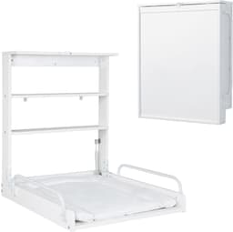 roba® Wandwickelregal | Weiß