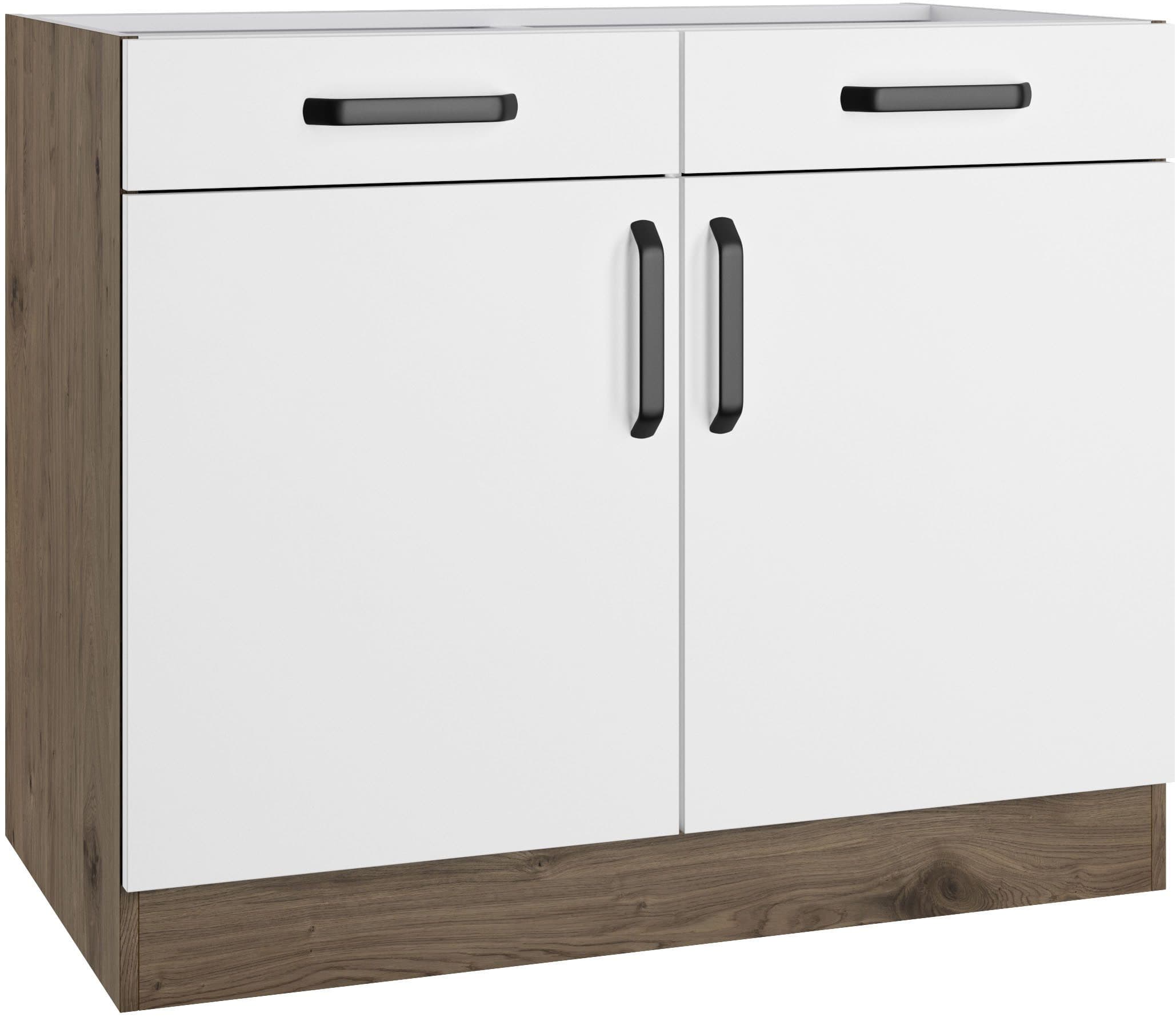 wiho Küchen Unterschrank Elba | Weiß