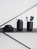 Möve Seifenspender Black Velvet | Schwarz 2
