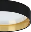 EGLO LED Deckenleuchte Maserlo | Schwarz 4