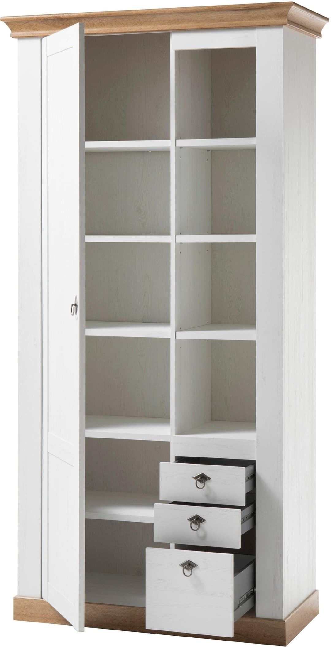 Home affaire Highboard Cremona | Weiß