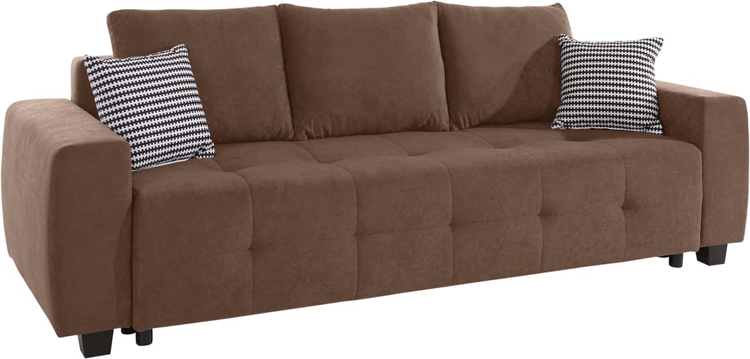 COLLECTION AB Schlafsofa Bella | Braun