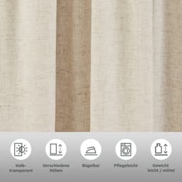 OTTO home Gardine Rudy | Beige